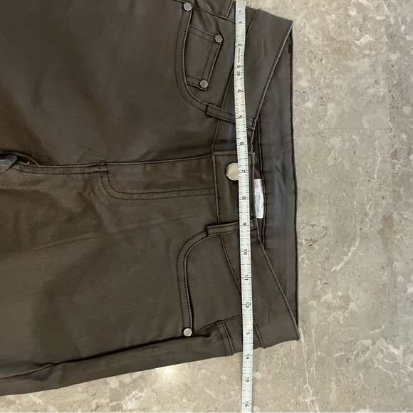 COPY - 123 Brown skinny leg pants size small - Picture 8 of 9